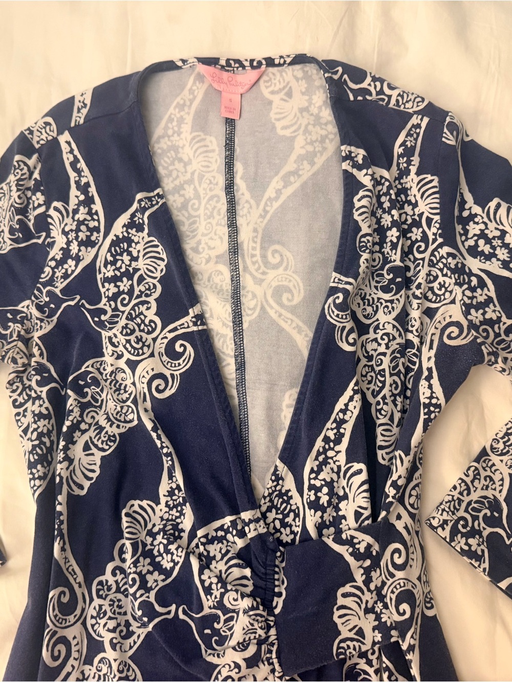 Lilly Pulitzer Navy Blue Maxi Dress - Picture 4 of 5